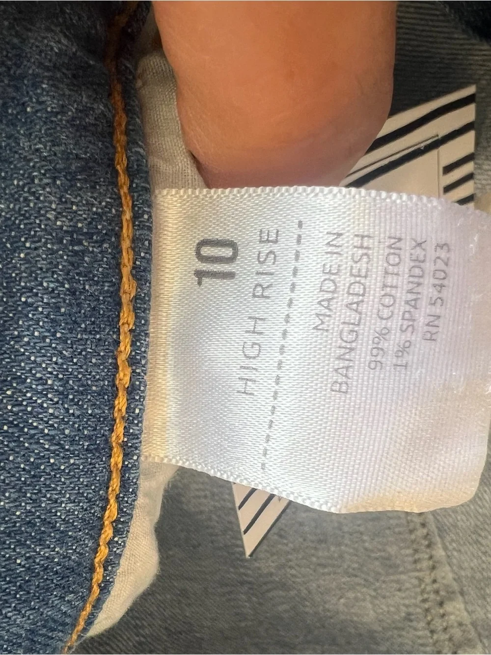 Old Navy Light Blue Denim Midi Skirt